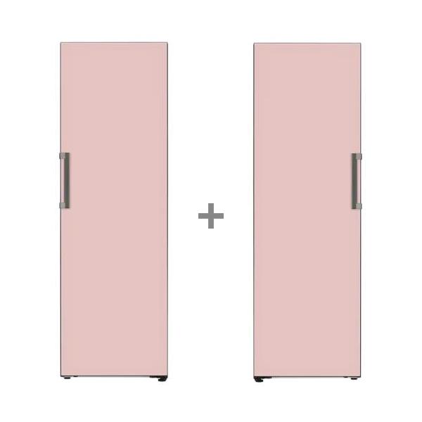 LG 컨버터블 패키지 냉장+냉동 연결키트추가_ 핑크